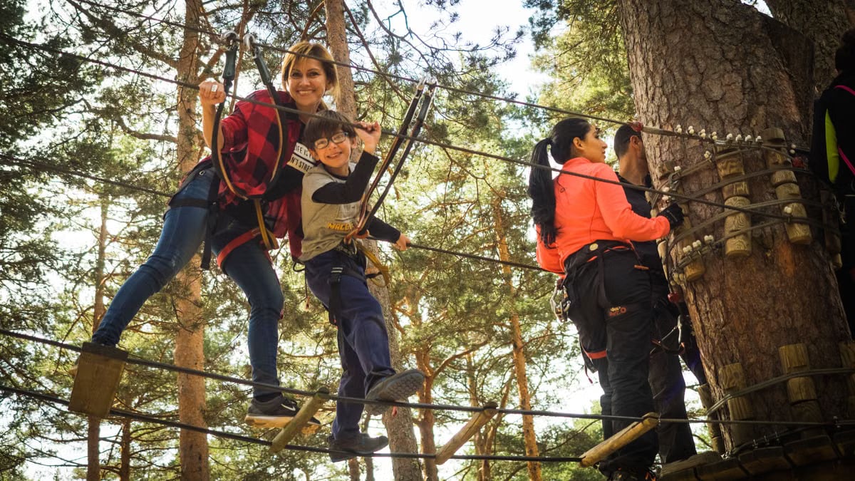 Attività all’aperto per famiglie